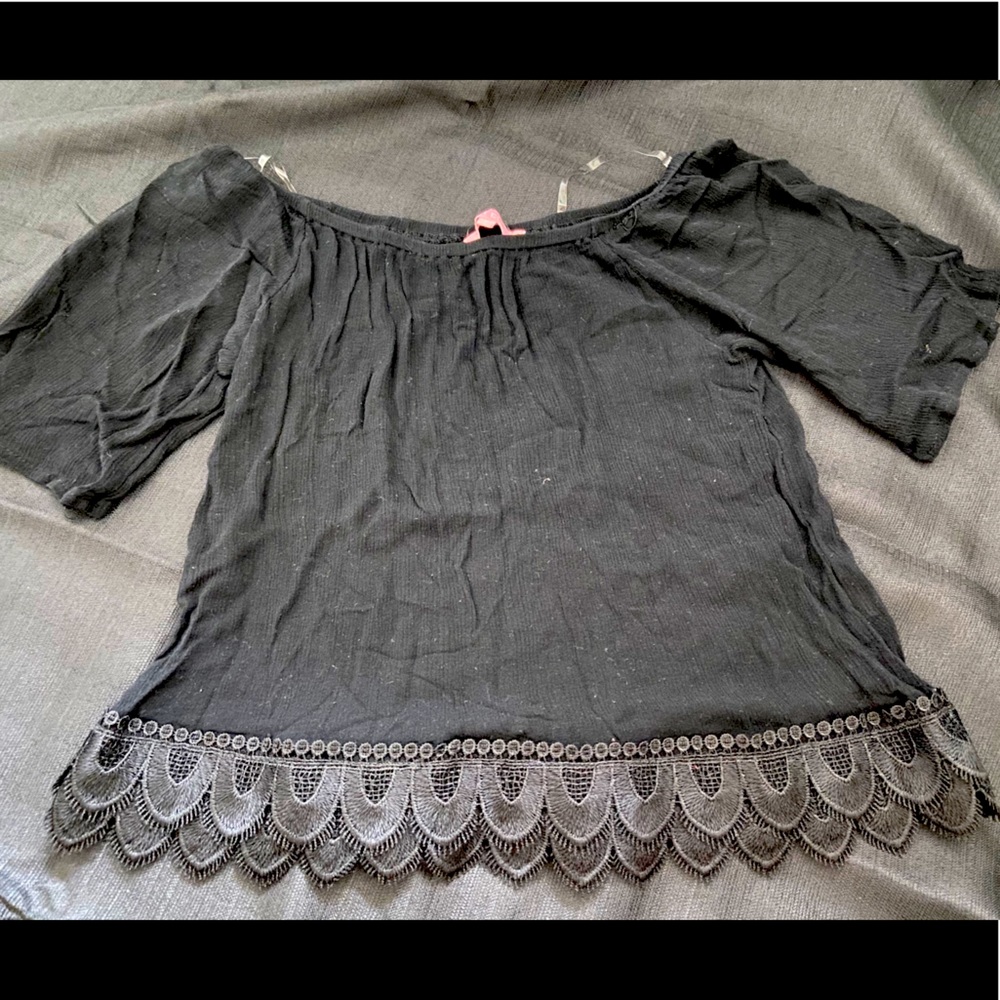 Off the shoulder blouse
